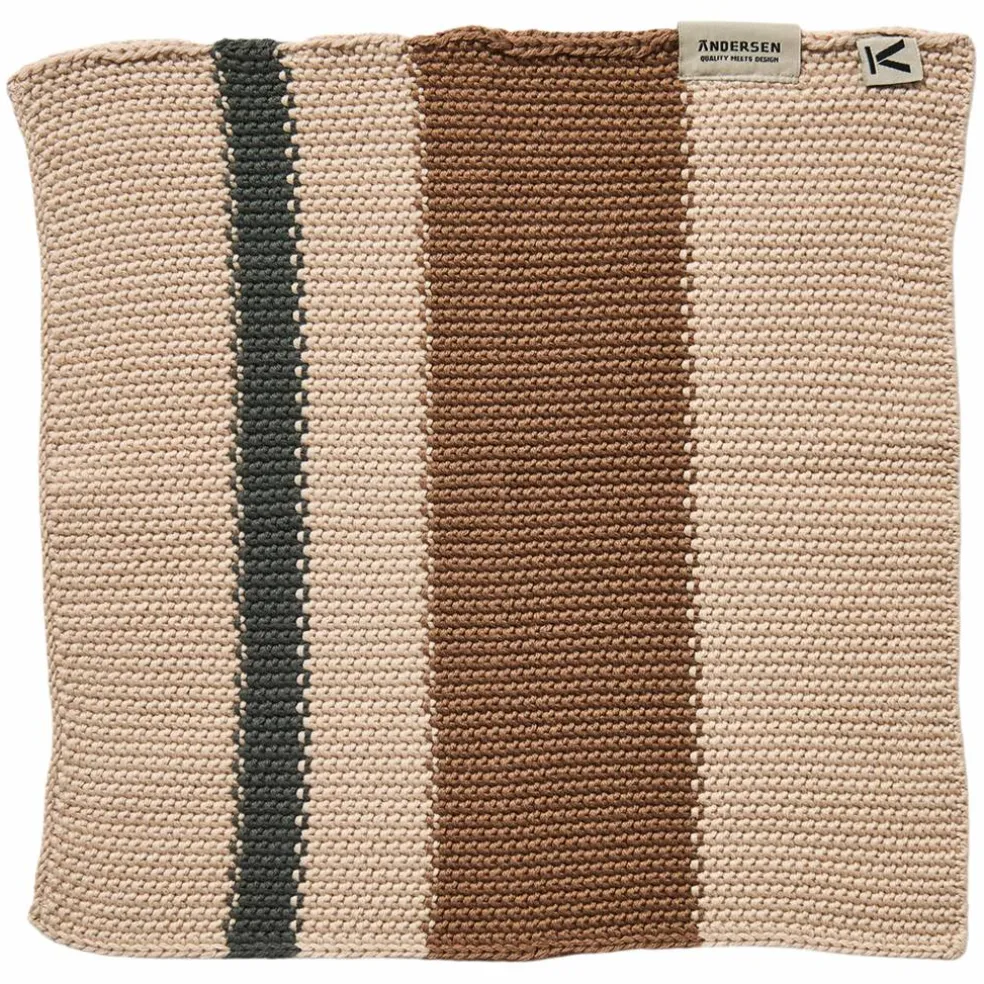 Disktrasa 27 × 27 cm 2-pack, grön/brun