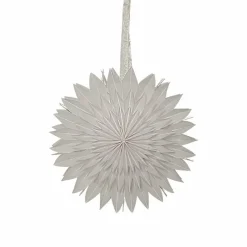 Dis pappersstjärna, vit, 50 cm