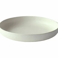 Djup tallrik, matt vit