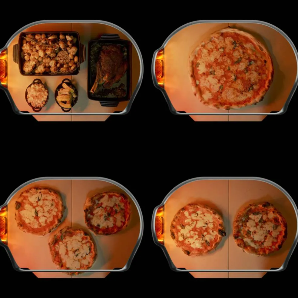 Dome Gen 2 XL pizzaugn, svart