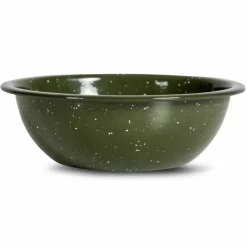 Doris emaljskål, grön