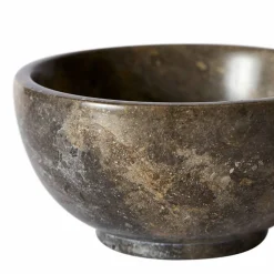 Dowa skål medium 12 cm, grå/brun