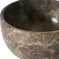 Dowa skål medium 12 cm, grå/brun