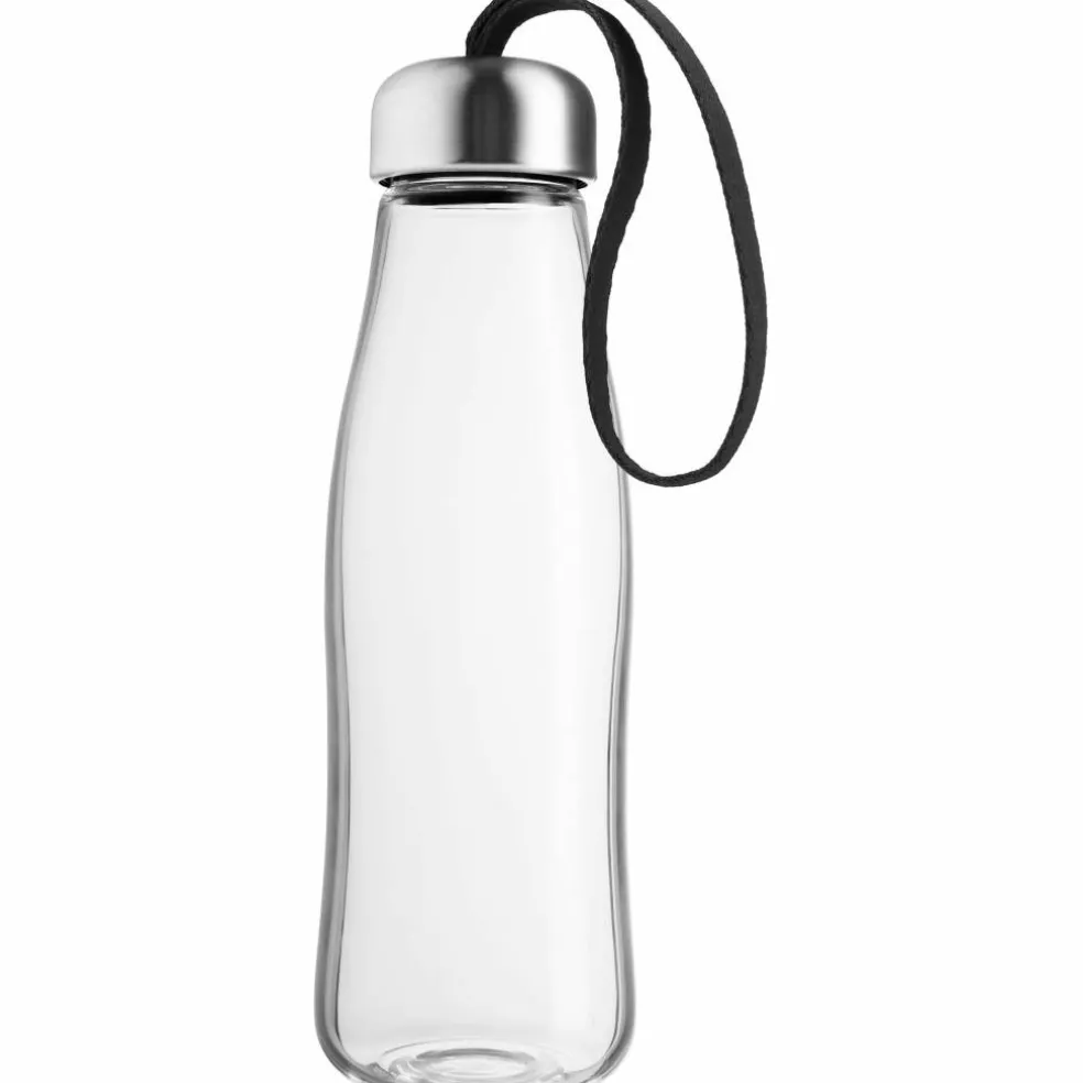 Dricksflaska Glas 0,5 liter, Svart
