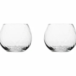 Dricksglas 22 cl 2-pack, persika