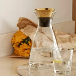 Droppfri karaff 1 liter, mässing