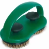 Dual brush grid scrubber gallerborste