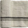 Duk LORRY i linné, stripe, Off-white