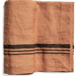Duk LORRY i linné, stripe, Sage