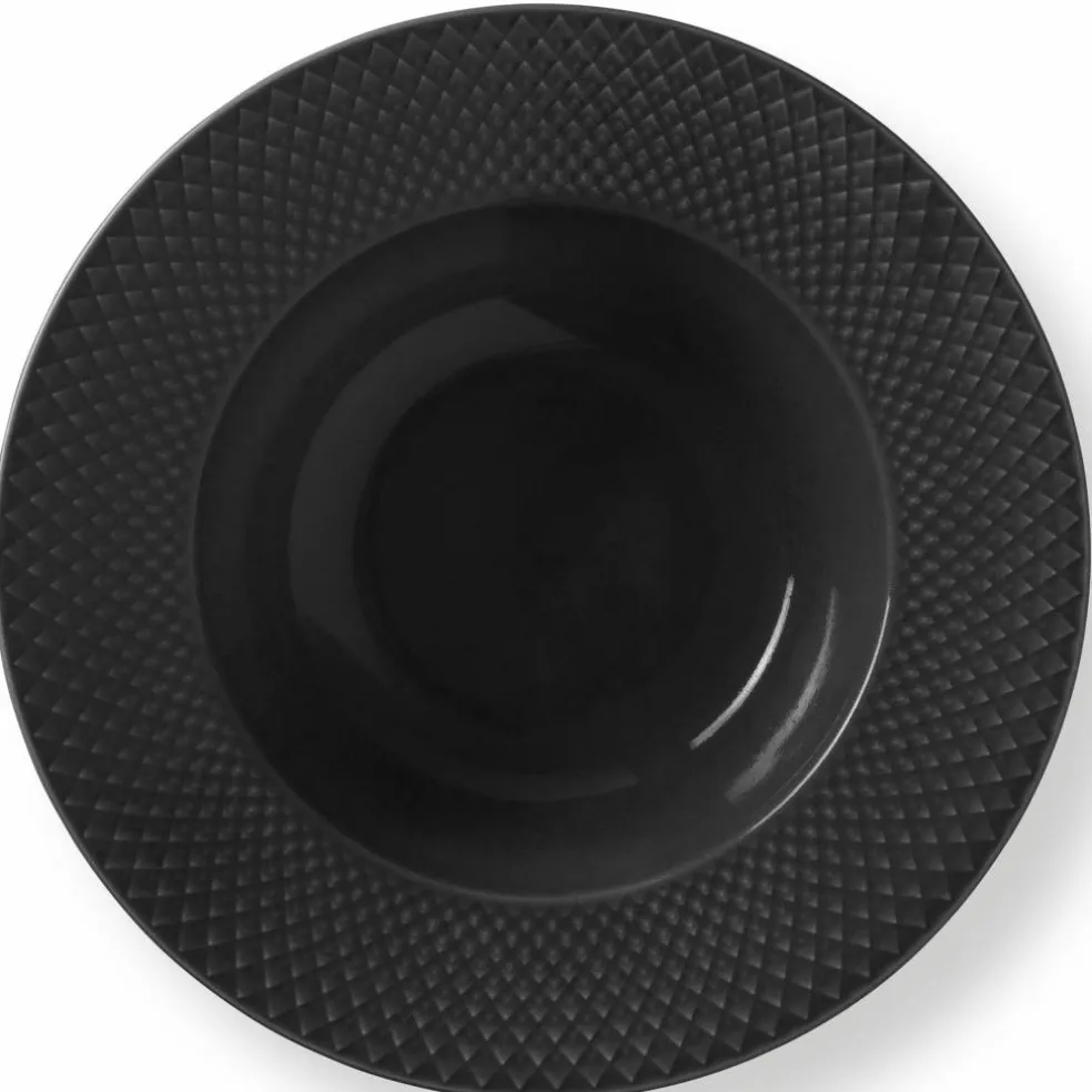 Earth djup tallrik 24,5 cm, slate