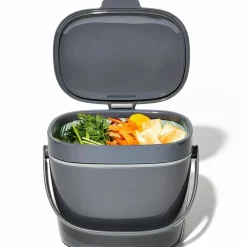 Easy-Clean Komposybehållare 6,6 L, Charcoal