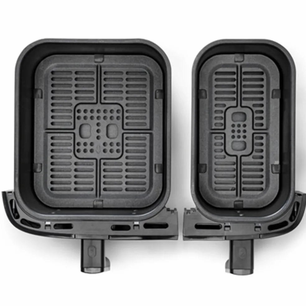 Easy Fry Dual airfryer 8,3 liter, svart