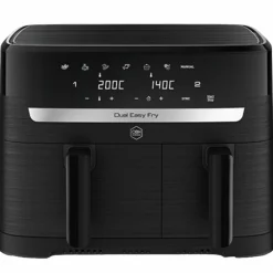 Easy Fry Dual airfryer 8,3 liter, svart