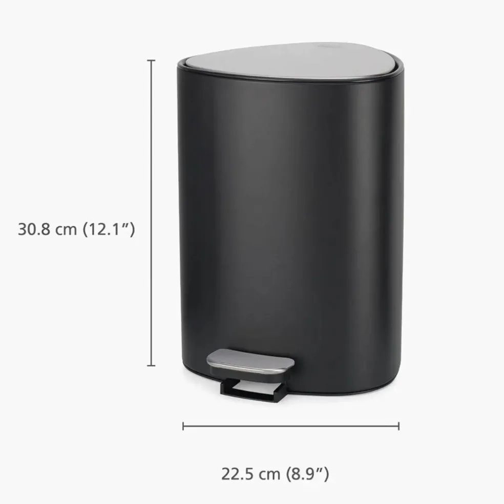 Easystore soptunna 5 liter, steel
