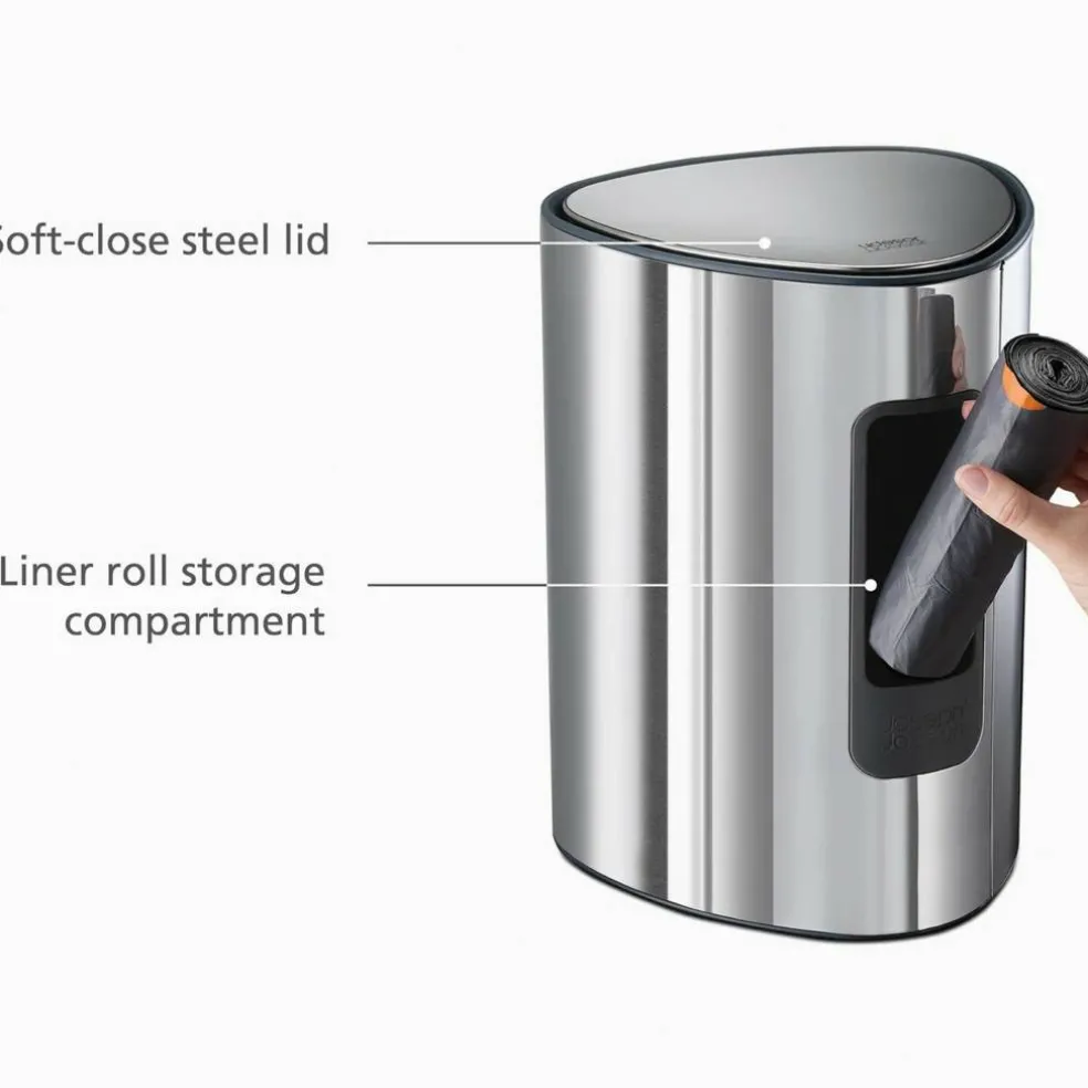 Easystore soptunna 5 liter, steel