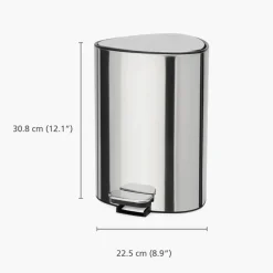 Easystore soptunna 5 liter, svart