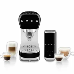 ECF12CREU manuell espressomaskin med mjölkskummare, creme