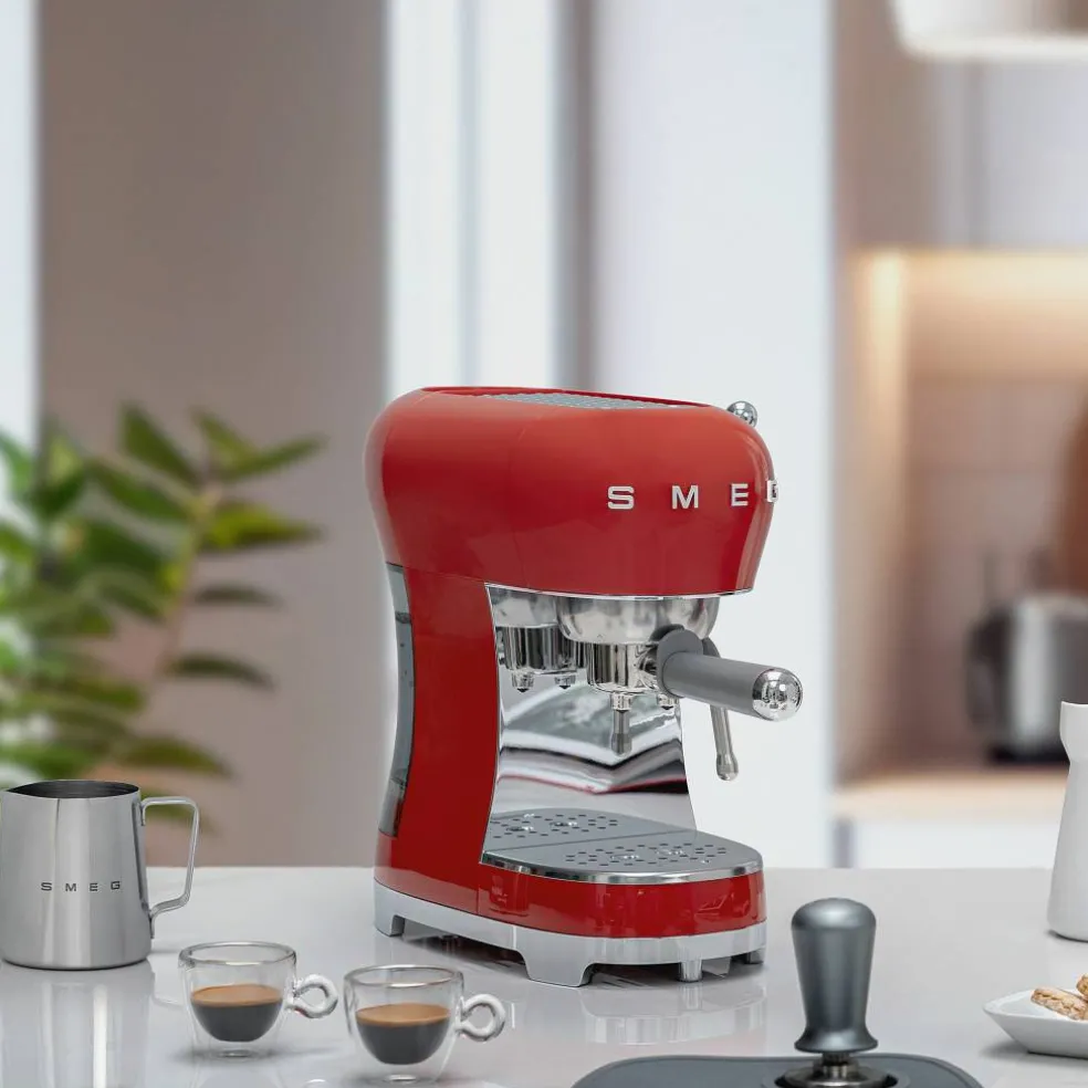 ECF02 Espressomaskin, vit