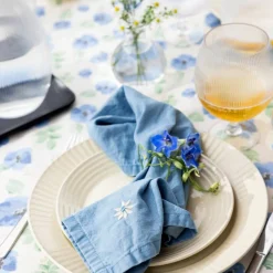 Eden Denim servett 2-pack, blå