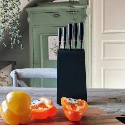 Edge Knivset med Knivblock