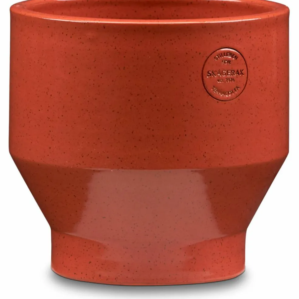 Edge Kruka Ø18x18 Burned Red (Indoor)