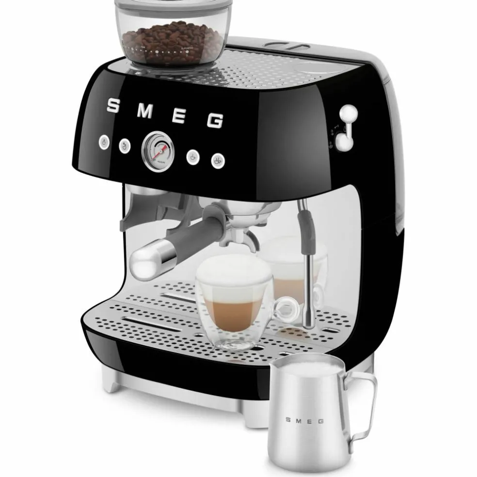 EGF03 Manuell espressomaskin, svart