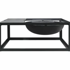 Eldstad med grillgaller