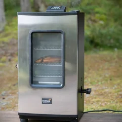 Electronic elrök, rostfritt stål/svart