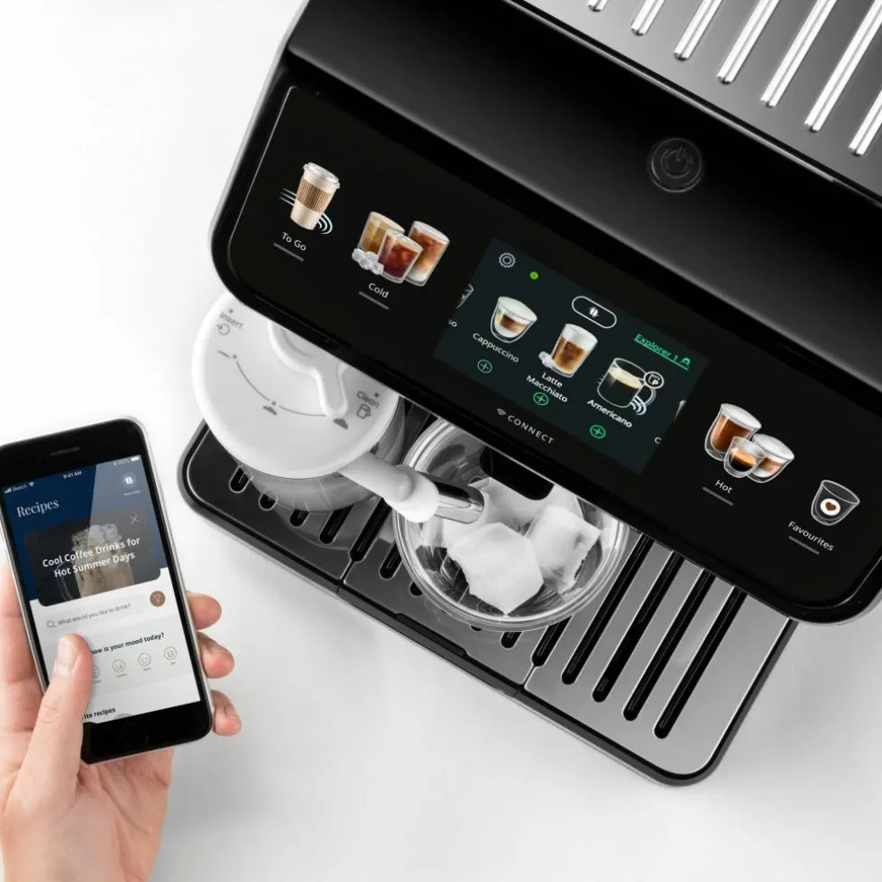 Eletta Explore ECAM450.86.T espressomaskin, titanium