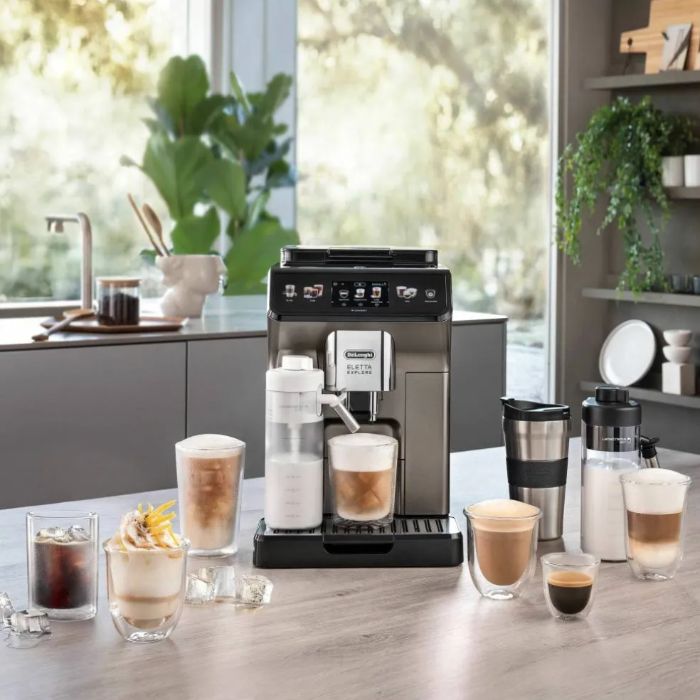 Eletta Explore ECAM450.86.T espressomaskin, titanium