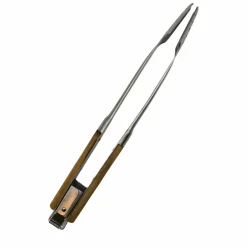 Elite grilltång, rostfri/akacia