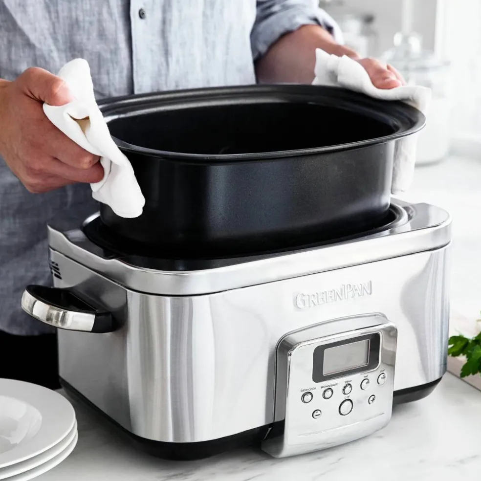 Elite Slow Cooker, blue haze