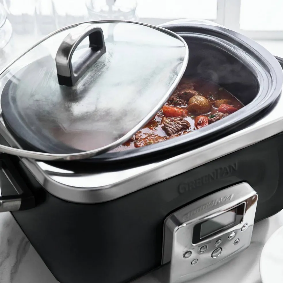 Elite Slow Cooker, blue haze
