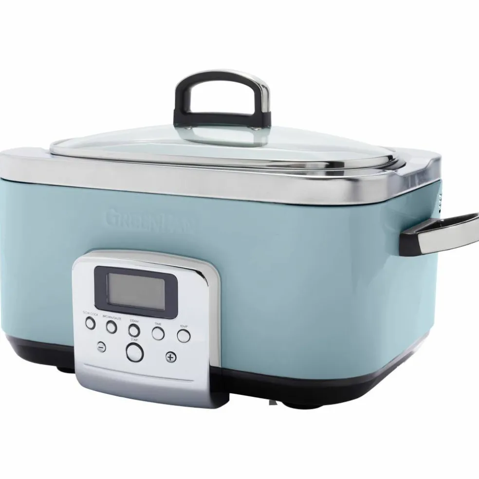 Elite Slow Cooker, blue haze