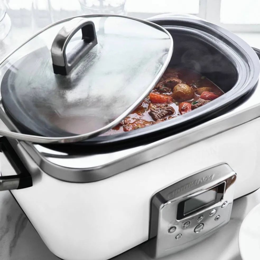 Elite Slow Cooker, blue haze
