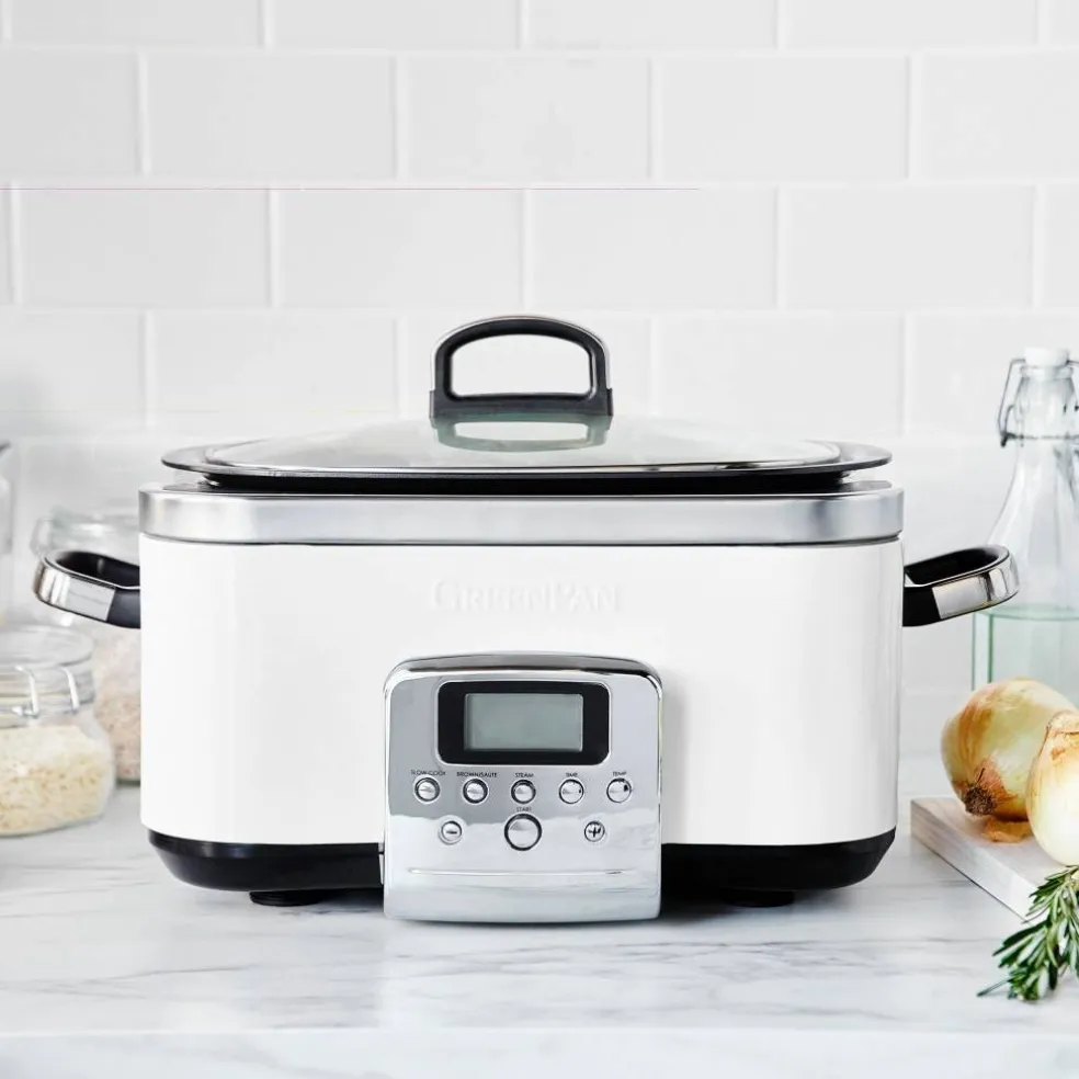 Elite Slow Cooker, blue haze