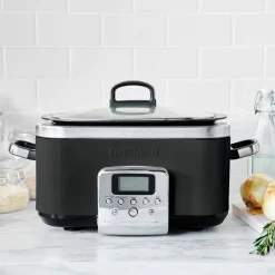 Elite Slow Cooker, blue haze