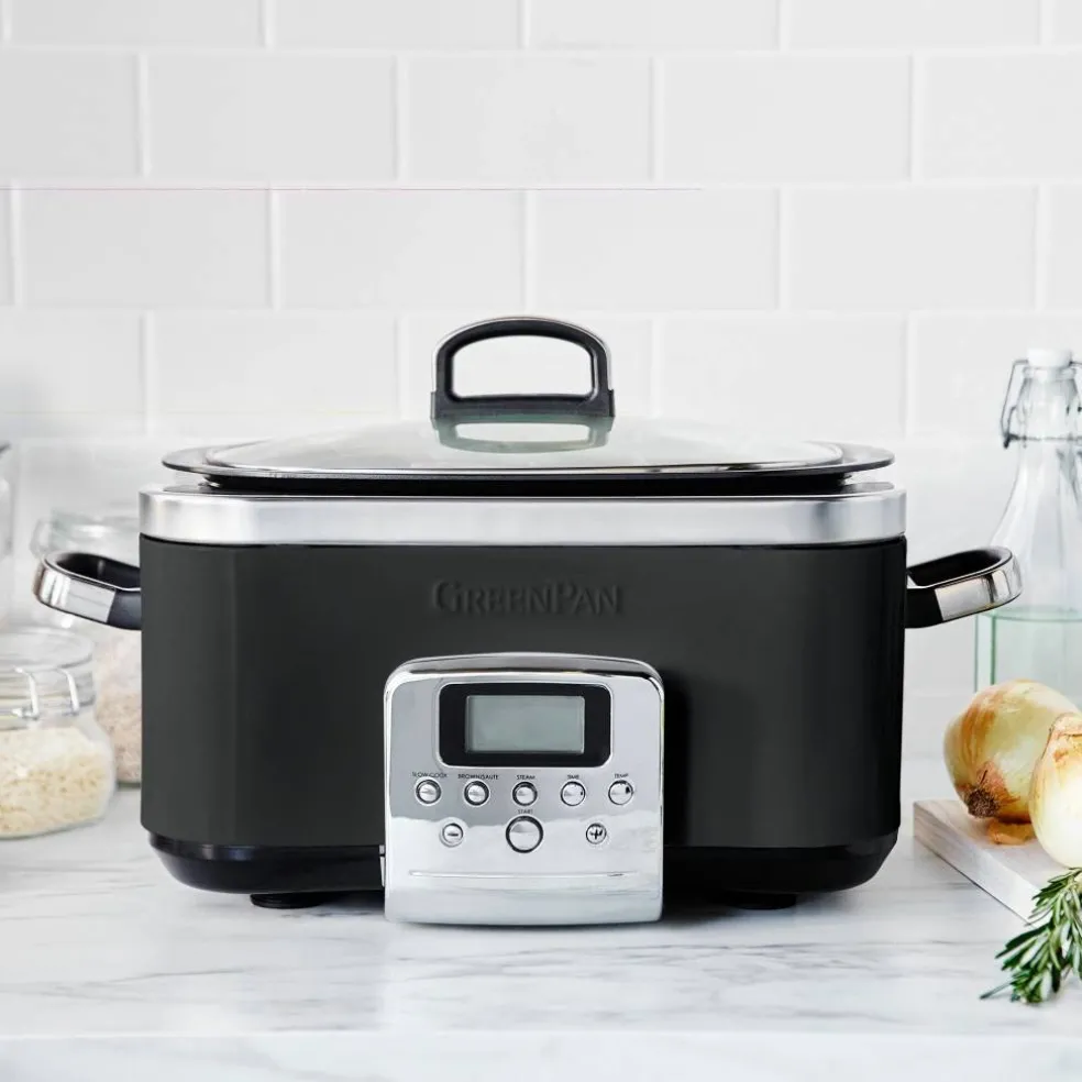 Elite Slow Cooker, blue haze