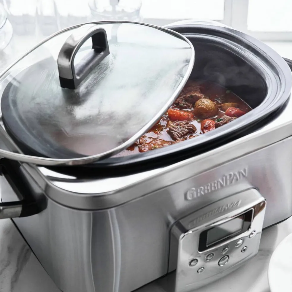 Elite Slow Cooker, cloud cream