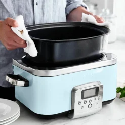 Elite Slow Cooker, stainless steel
