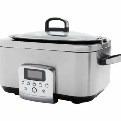 Elite Slow Cooker, stainless steel