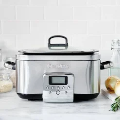 Elite Slow Cooker, stainless steel