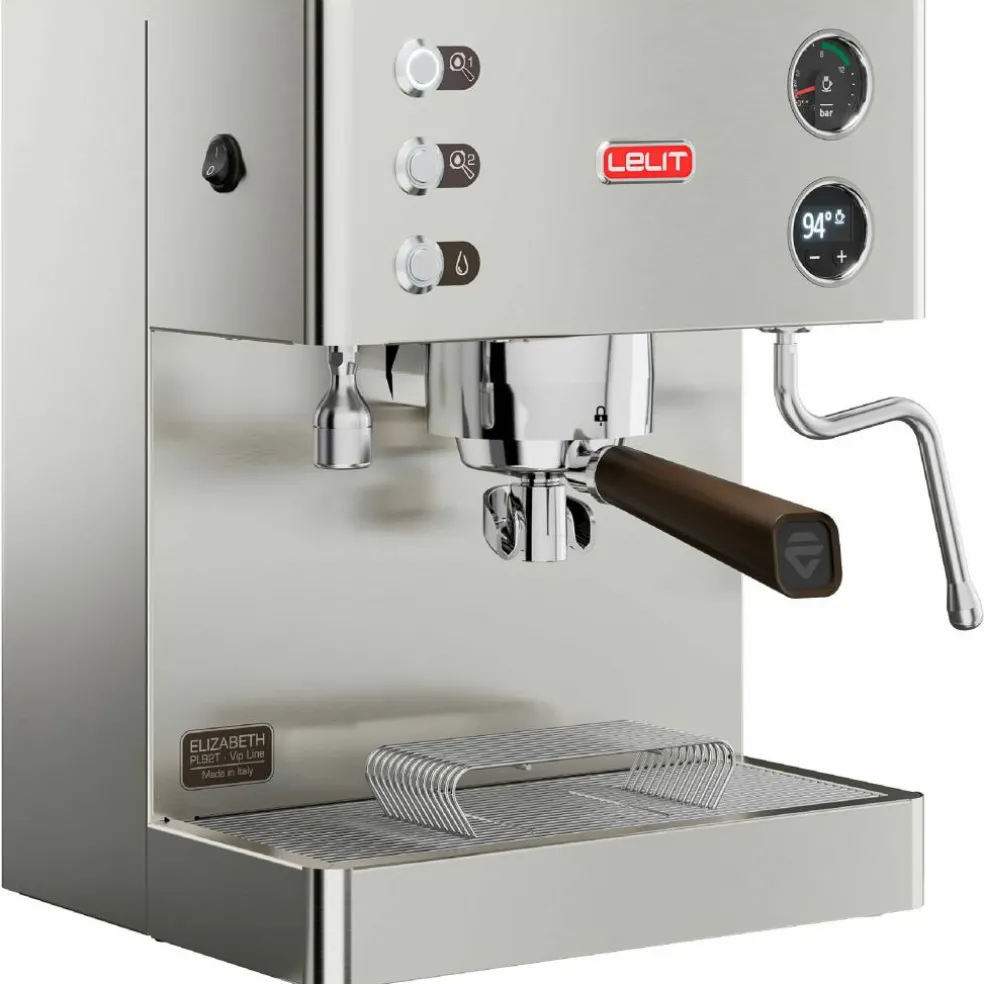 Elizabeth espressomaskin, rostfritt stål