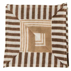 Ella servett, hazelnut checkered