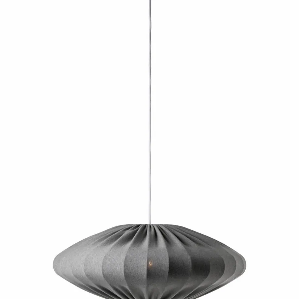 Ellipse taklampa, 65 cm, grå