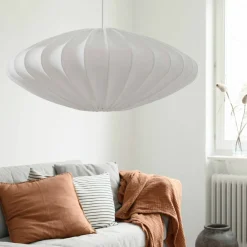 Ellipse taklampa, 65 cm, grå