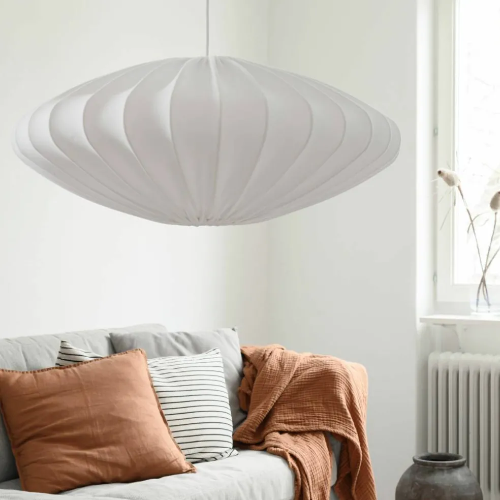 Ellipse taklampa, 65 cm, grå