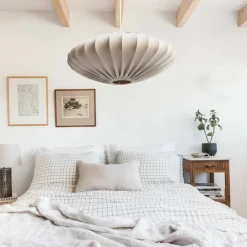 Ellipse taklampa, 65 cm, grå