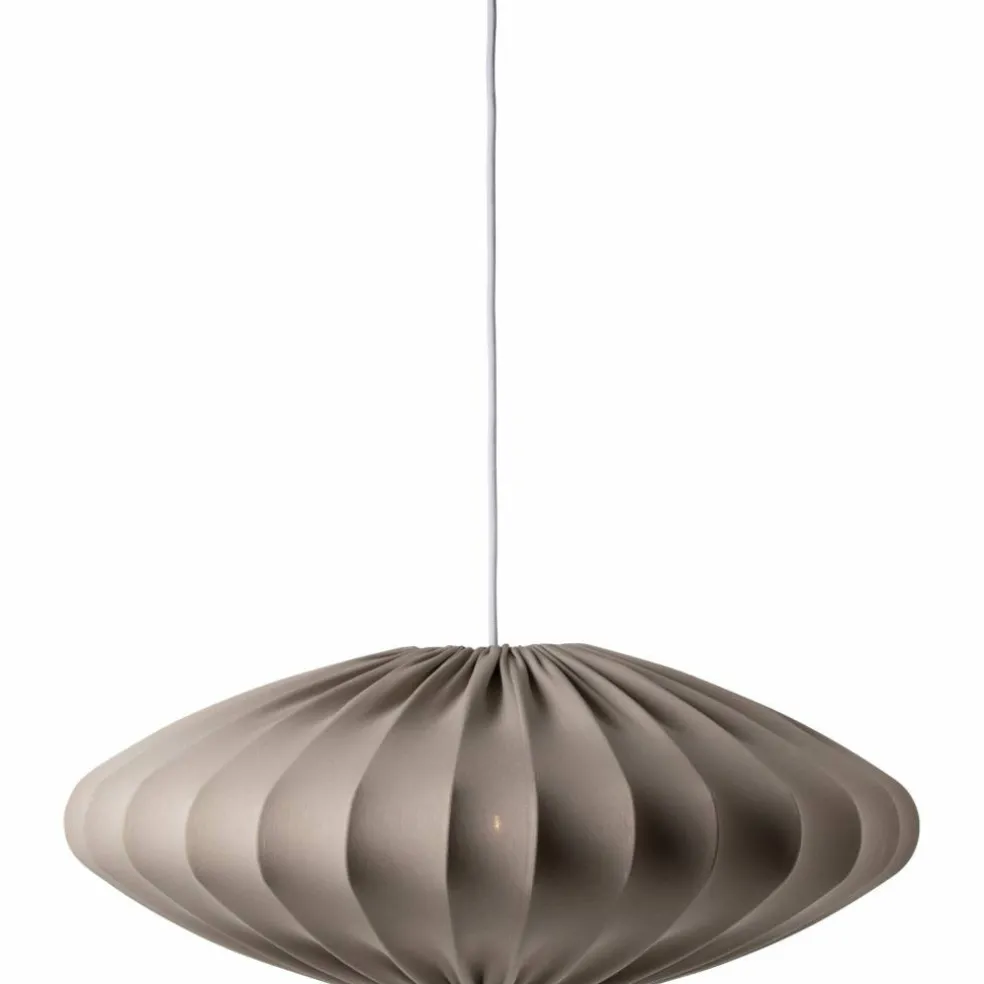 Ellipse taklampa, 65 cm, grå