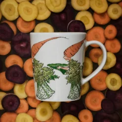 Elsa Beskow mugg 28 cl, Aunt Brown